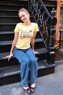 Cute As A Button Tee