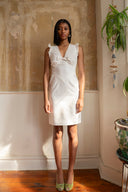 Lace Flare Sleeve Dress