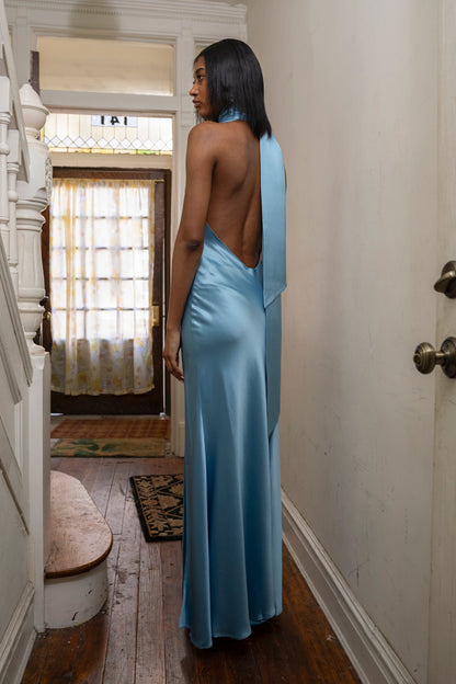 Penelope Gown Sky Blue