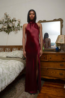 Penelope Gown Bordeaux