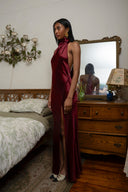 Penelope Gown Bordeaux