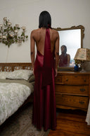 Penelope Gown Bordeaux