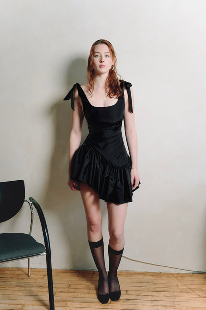 Doria Mini Dress in Black