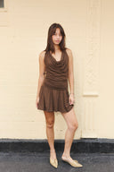 Jade Dress in Espresso (Final Sale)