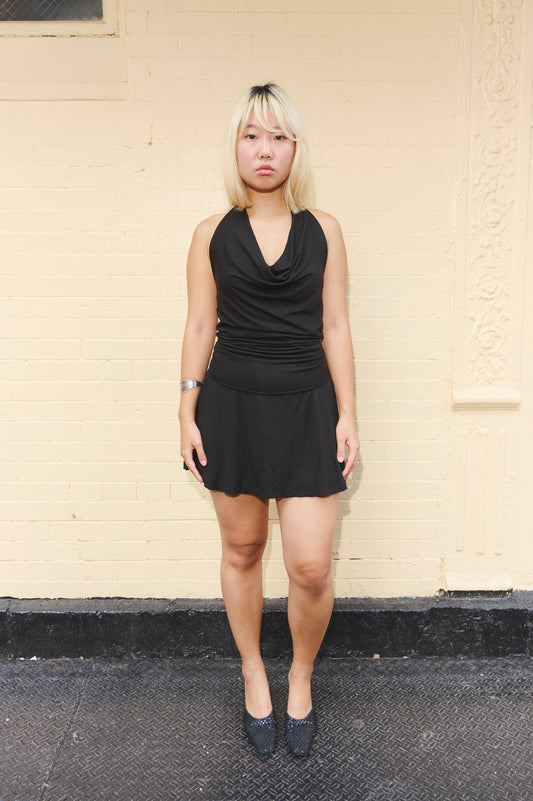 Jade Dress in Black
