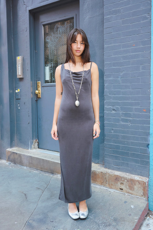 Lana Dress in Onyx