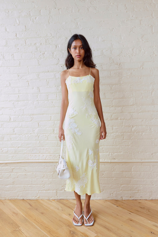 Eloise Dress in Yellow