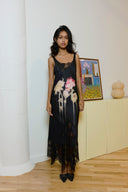 Flower Drip Anemone Dress