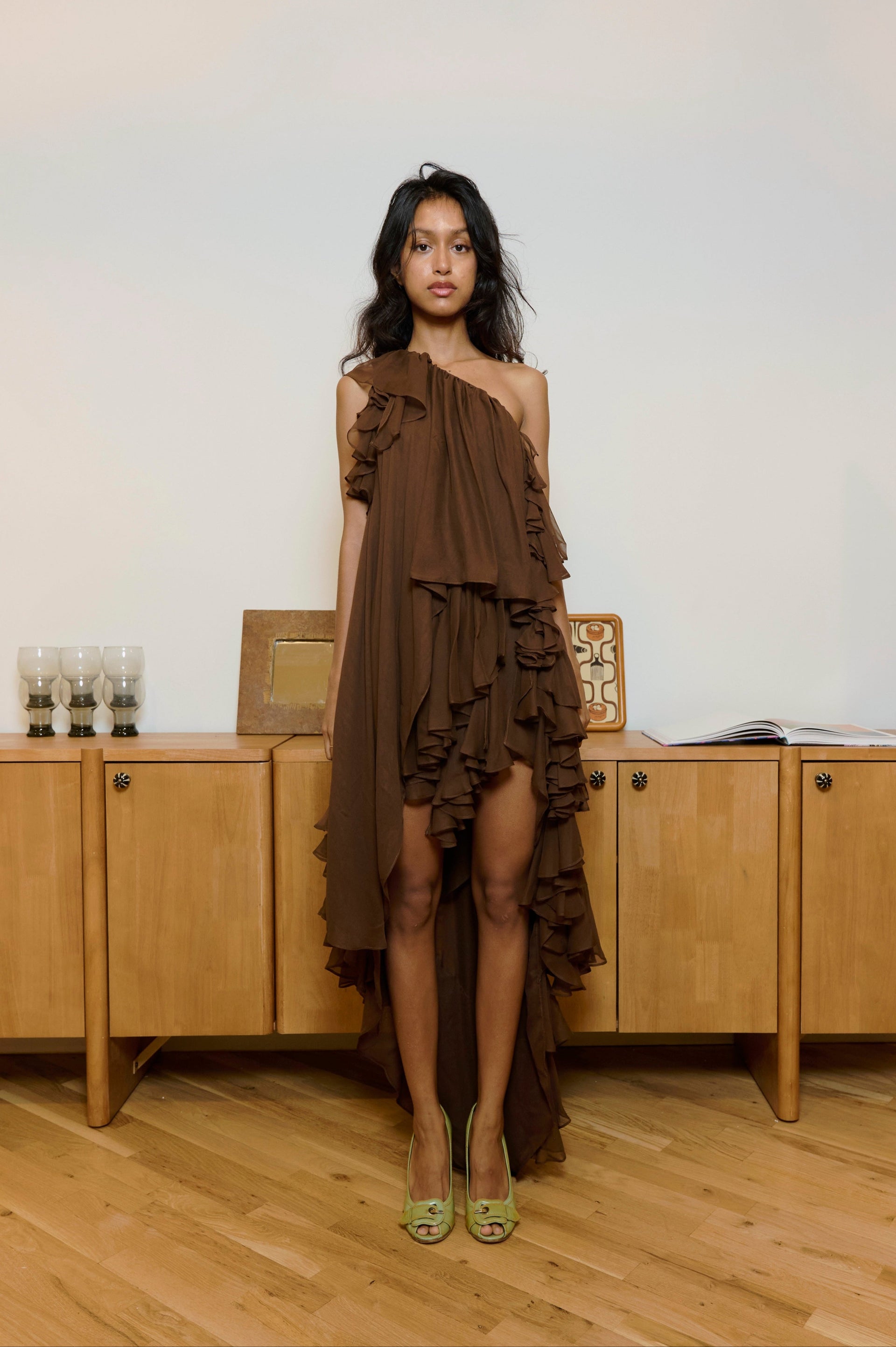 Collina Strada Violet Dress - Rent from Hauteline