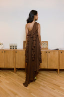 Violet Dress in Brown