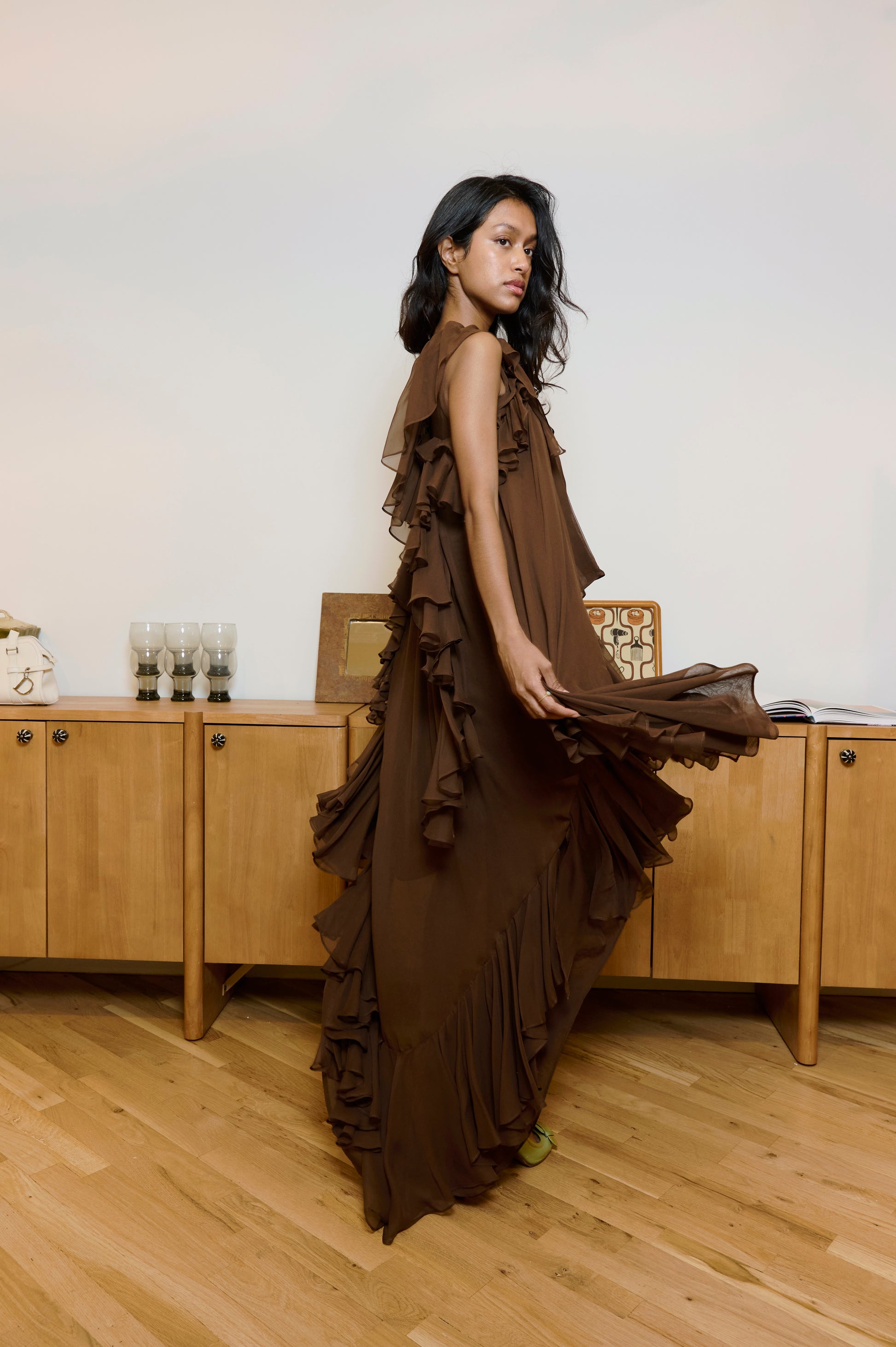 Collina Strada Violet Dress - Rent from Hauteline Collina Strada Violet Dress - Rent from Hauteline