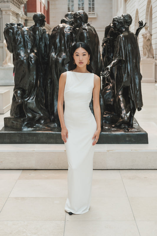 Verona Gown in White