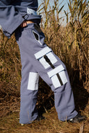 Azure Cargo Trouser