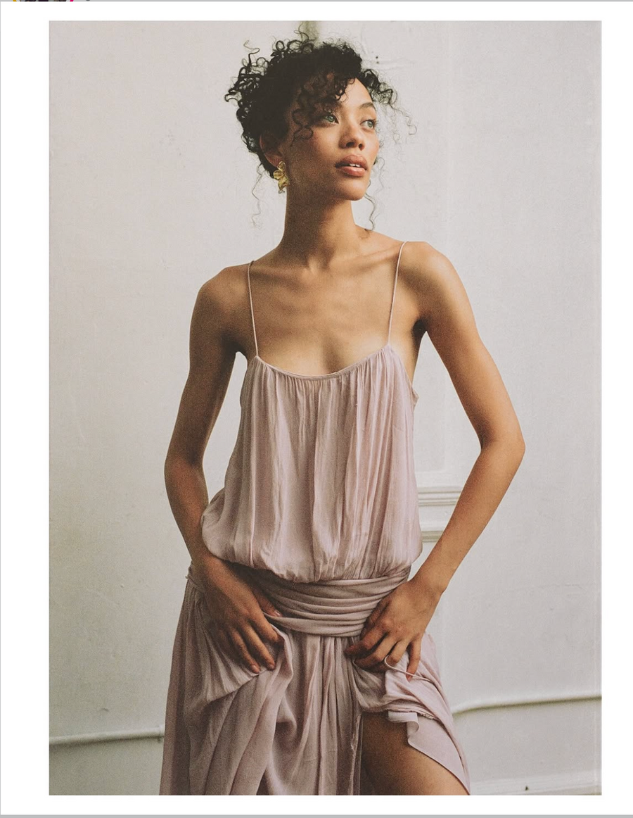 Camille Blouson Maxi Dress seen on you