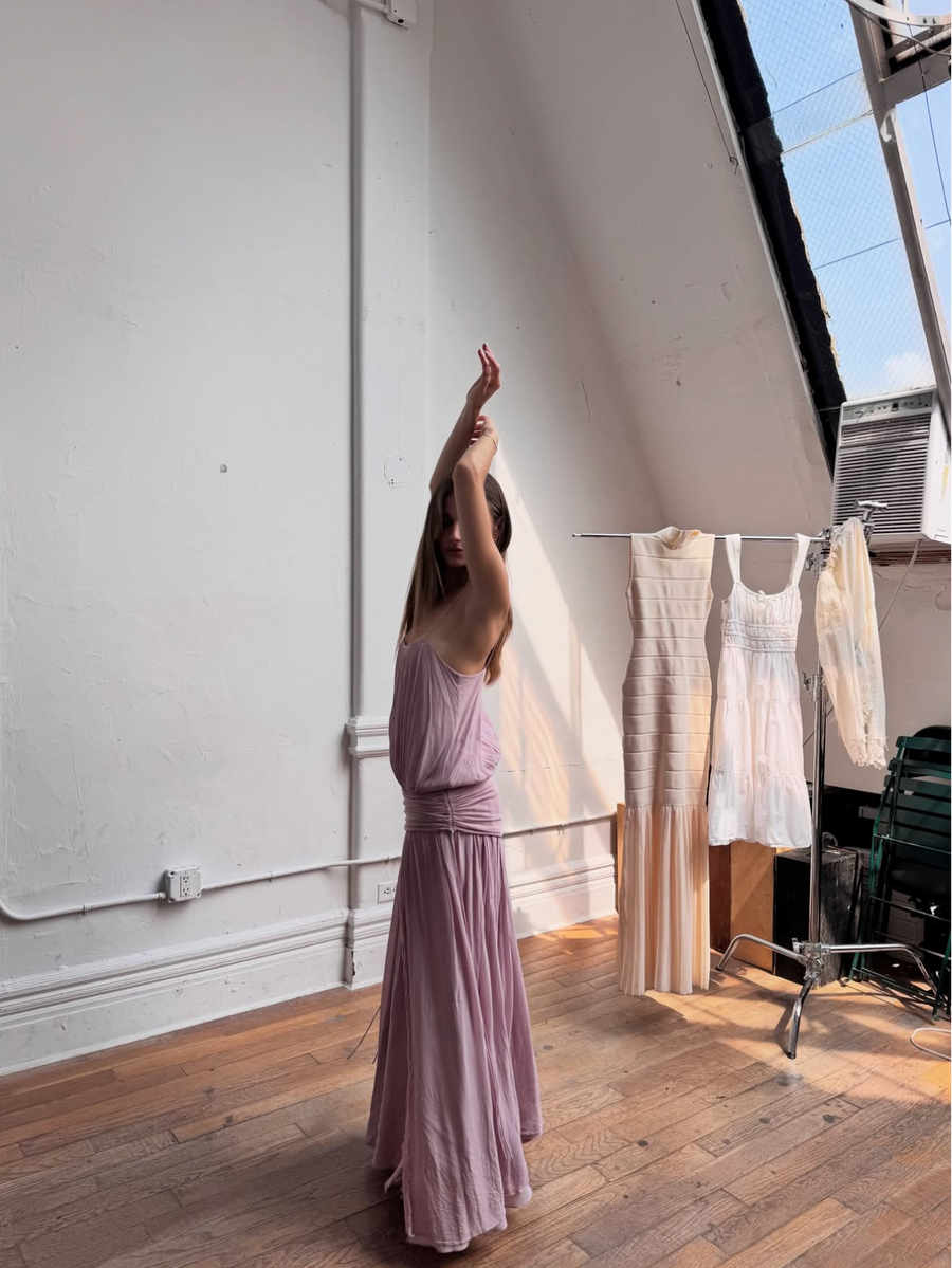 Camille Blouson Maxi Dress seen on you