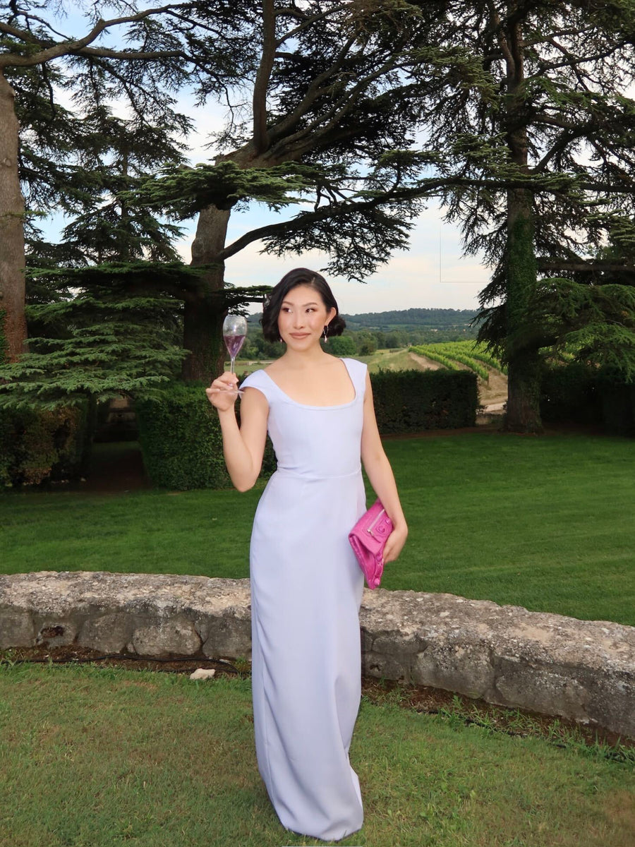 Brooke Gown Lavender seen on you