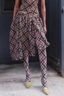 Purple Tartan Tights