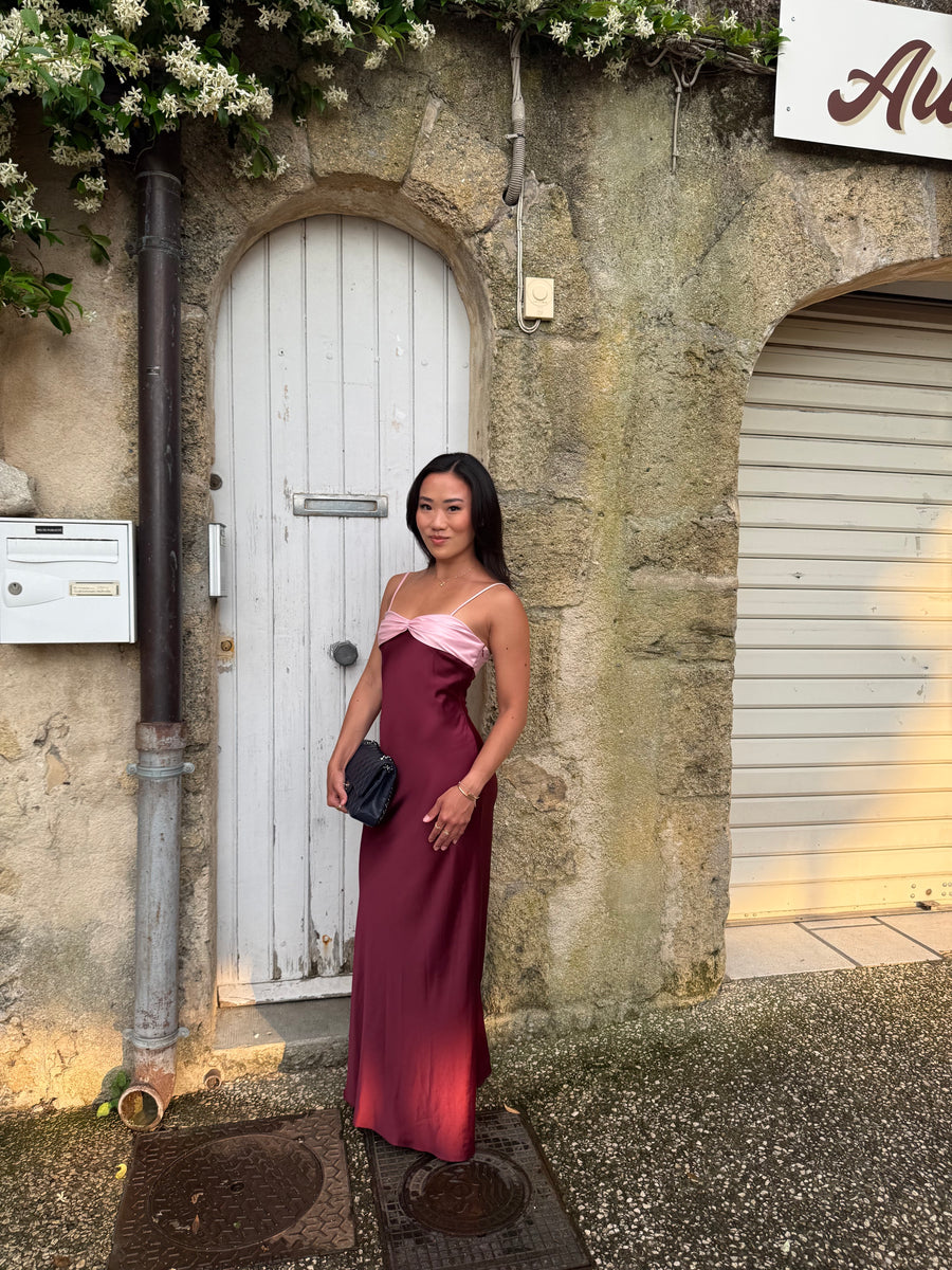 Swan Slip Maxi Dress seen on you