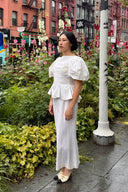 Off-White Bow Maxi Dress