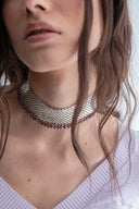 Cleo Choker in Silver