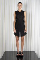Sui Silk Dress in Black