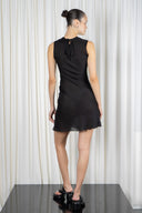 Sui Silk Dress in Black