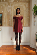 Bow Off-Shoulder Dress