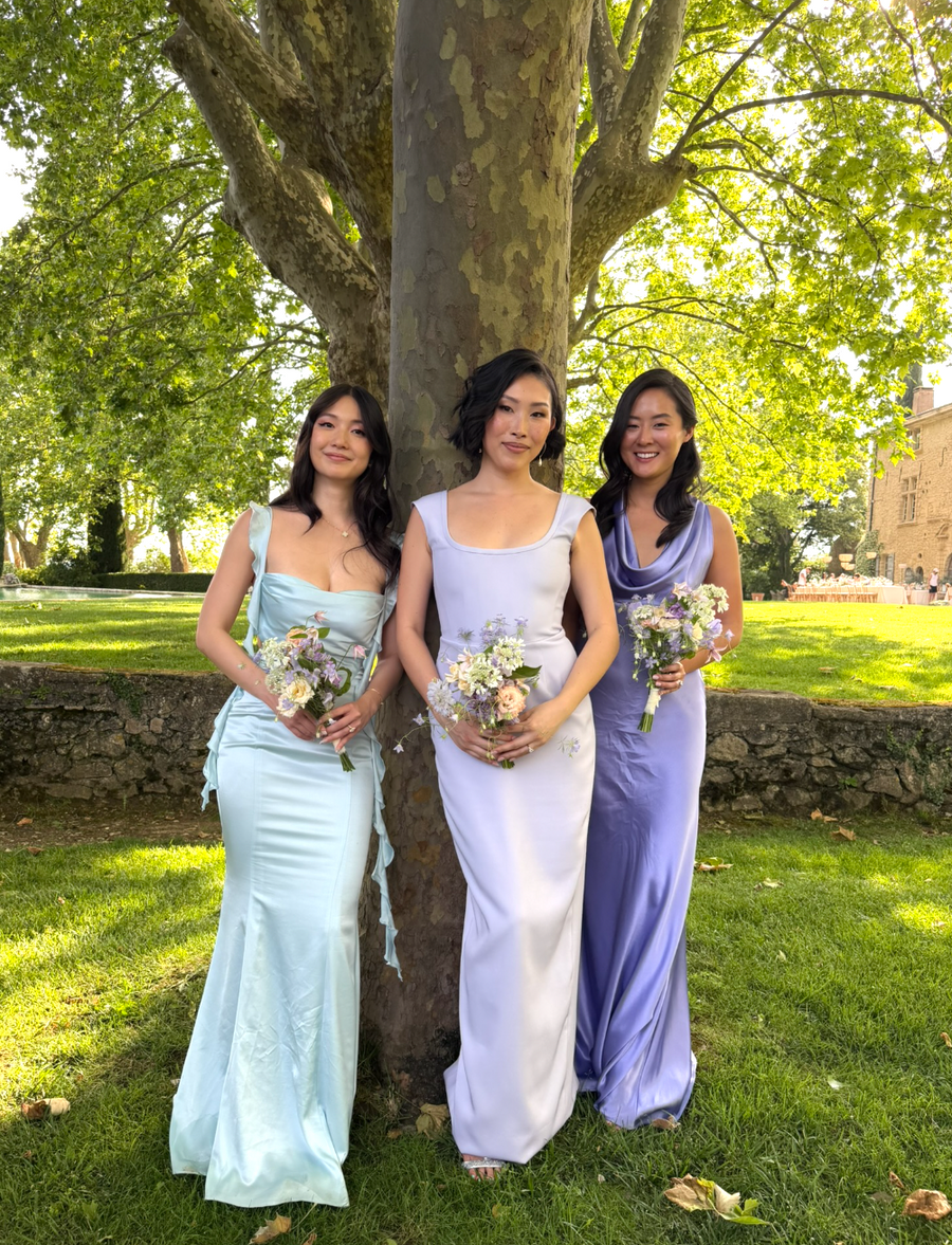 Blue Caroline Dress seen on you
