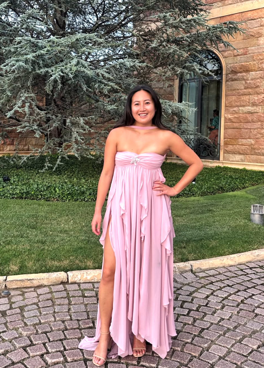 Purple Mariah Dress seen on you