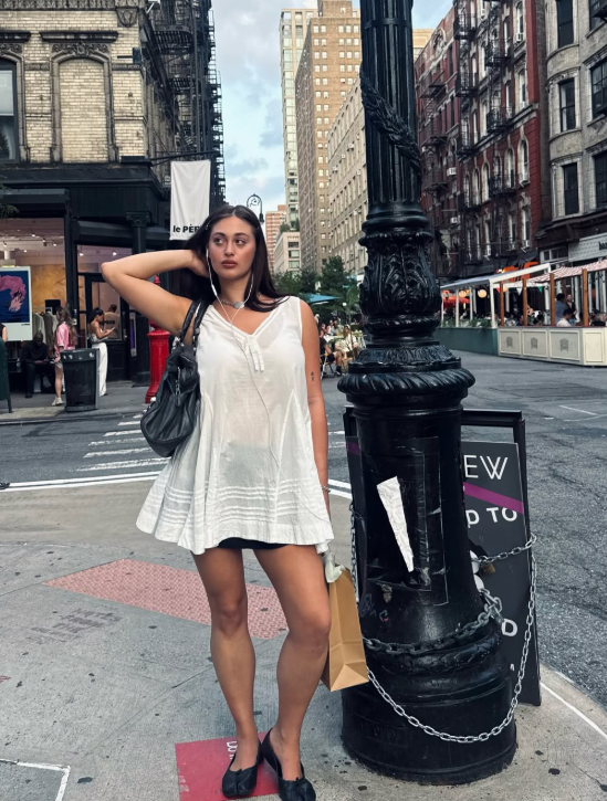 Raven Mini Night Dress seen on you