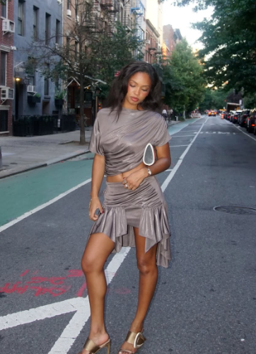 Eva Draped Top seen on you