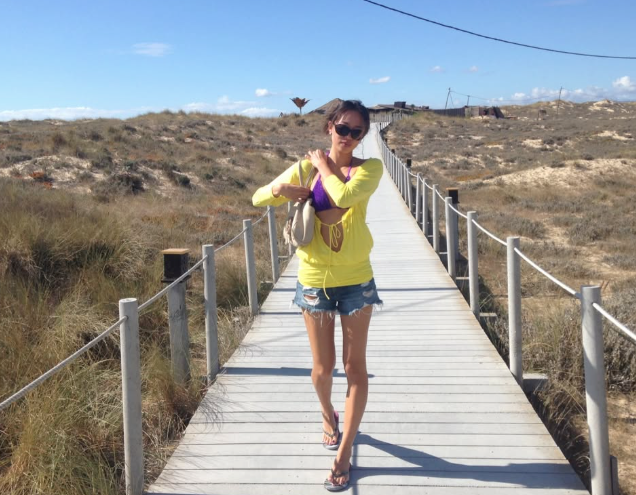 Elle Dress in Yellow seen on you