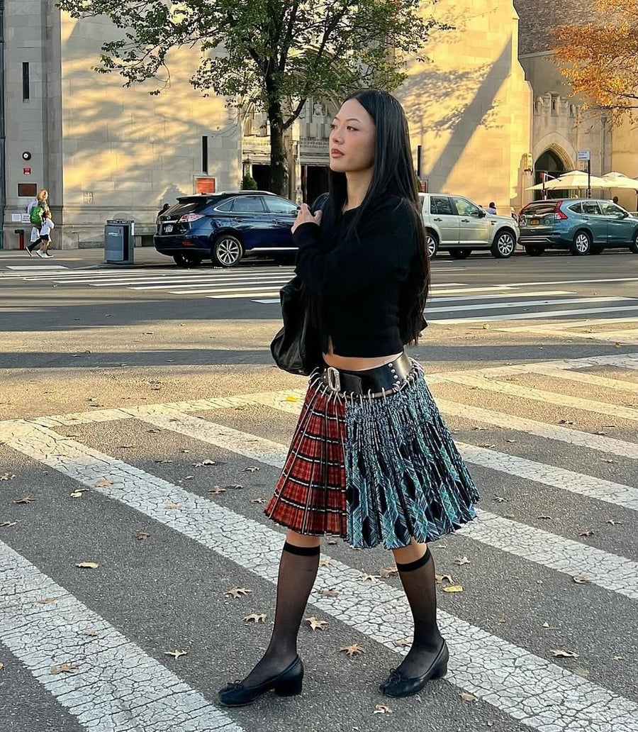 Belted Carabiner Skirt seen on you