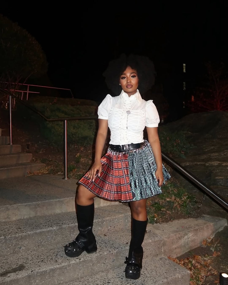 Belted Carabiner Skirt seen on you
