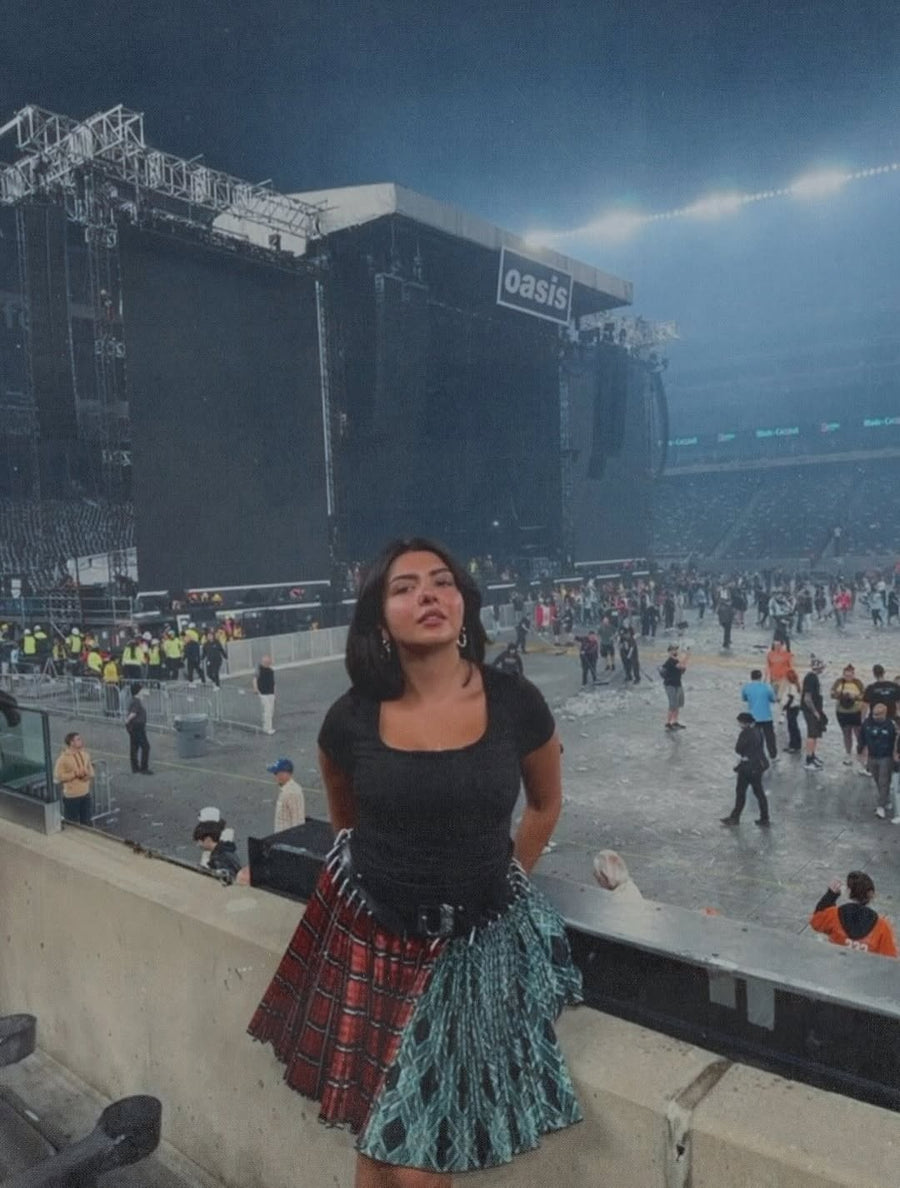 Belted Carabiner Skirt seen on you