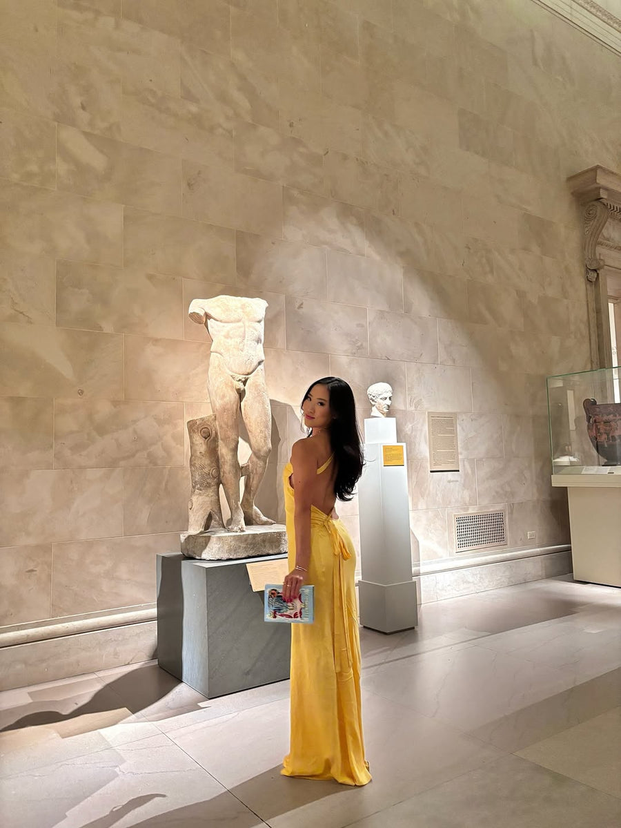 Arcina Ori Monique Dress in Yellow - Rent from Hauteline M Arcina Ori Monique Dress in Yellow - Rent from Hauteline M