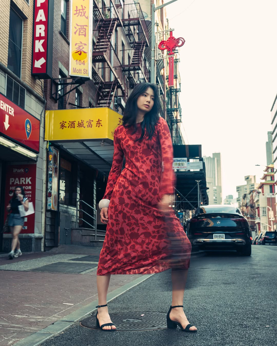 Gia Dress Havana seen on you