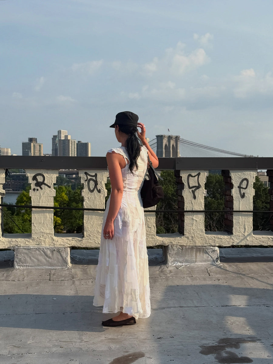 Primrose Dress in White seen on you