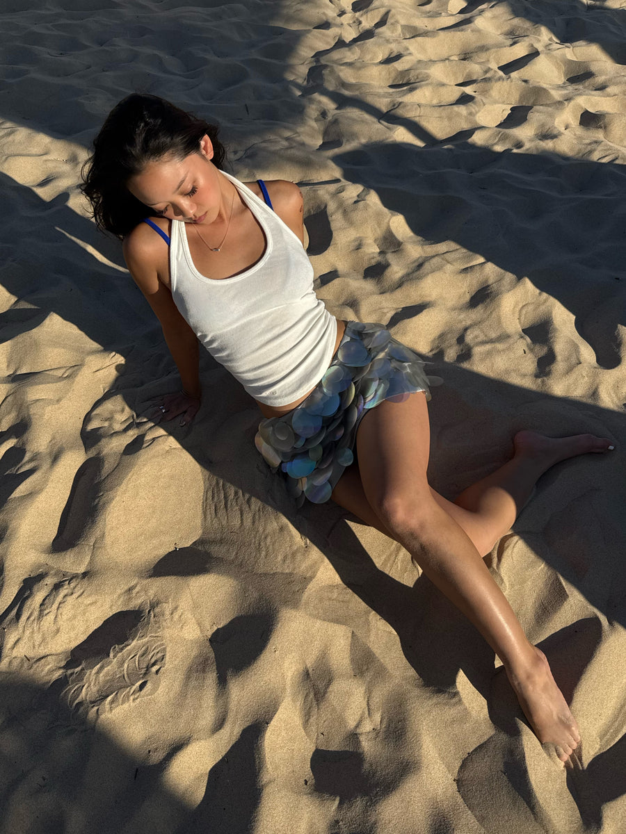 Emory Pailette Mini Skirt seen on you