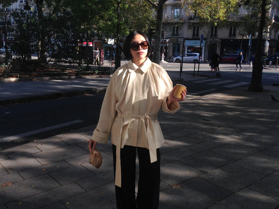 Laurel Trench Mini seen on you