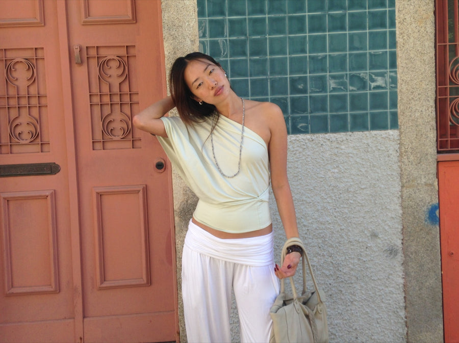 Arden Top in Lichen seen on you