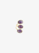Trio Violet Ring