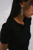 Seraphina Earrings in Silver