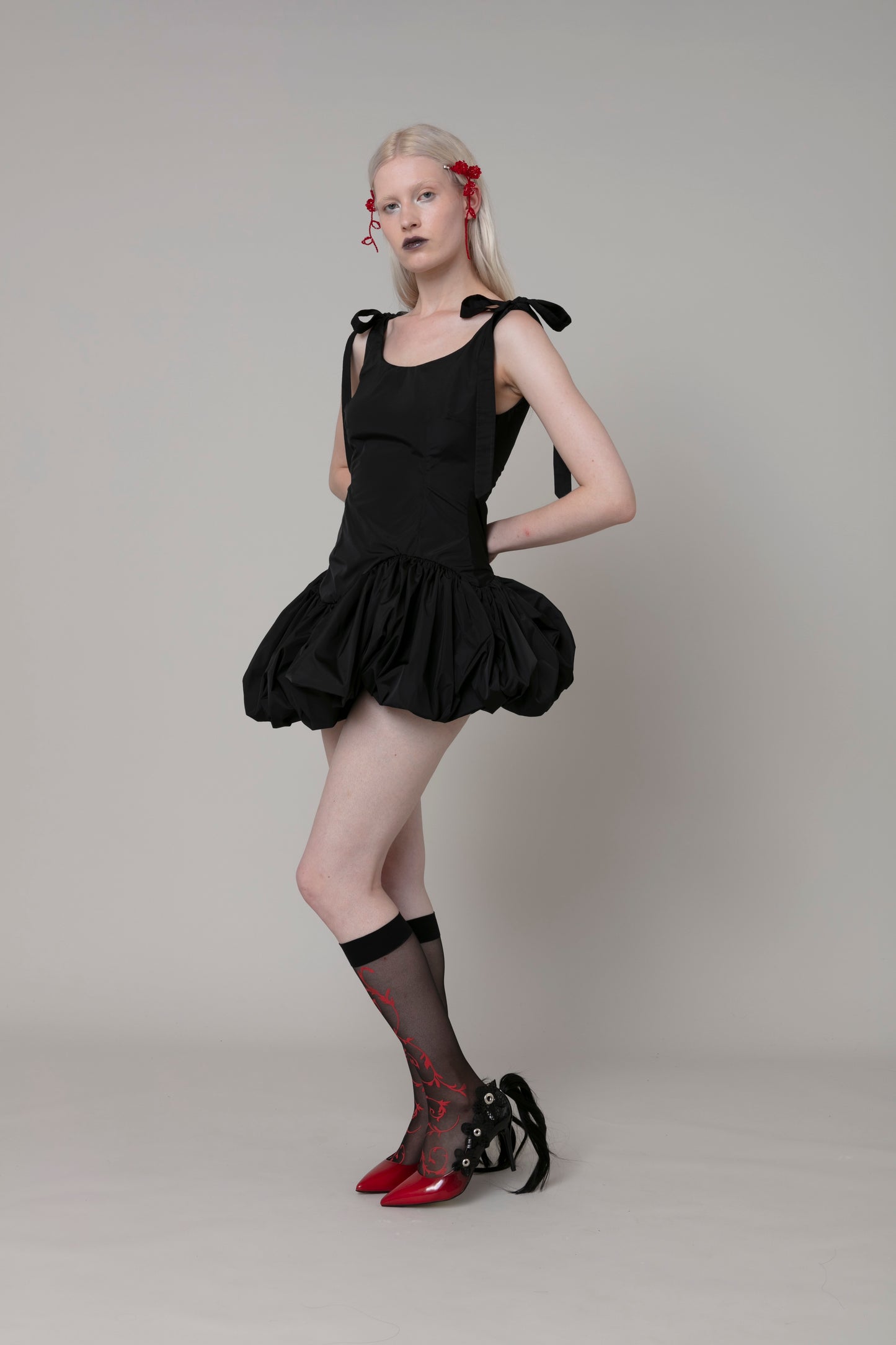 Doria Mini Dress in Black