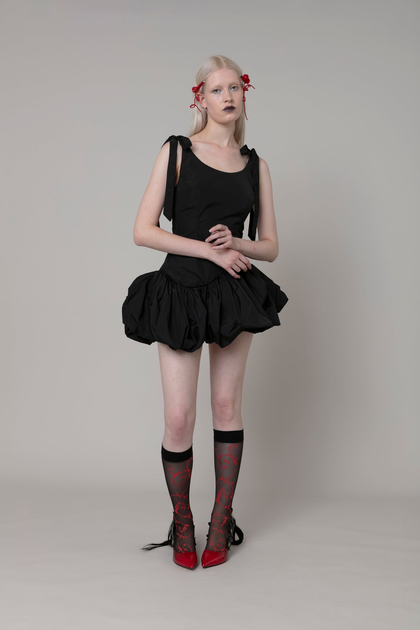 Doria Mini Dress in Black