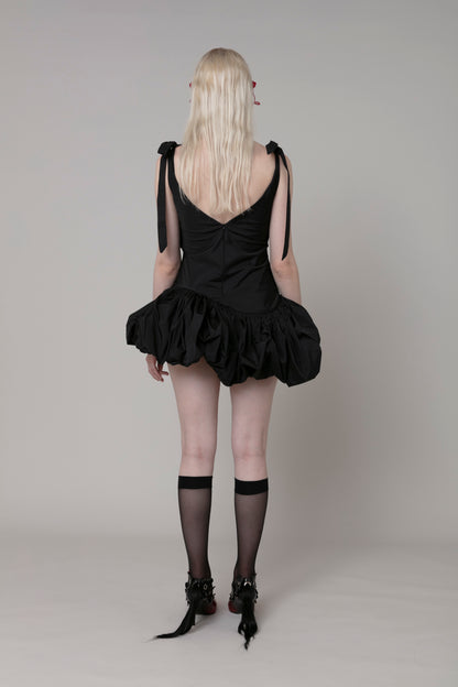 Doria Mini Dress in Black