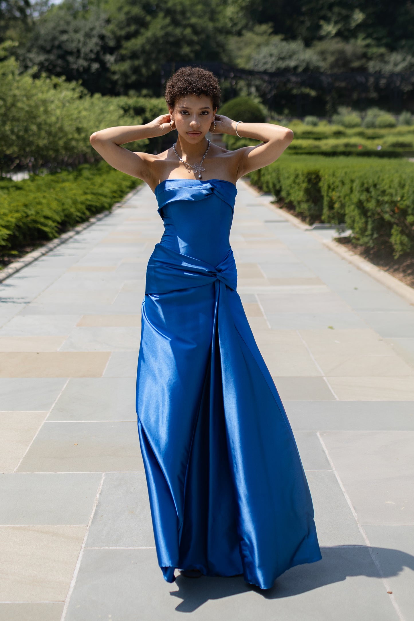 Cobalt Blue Gown