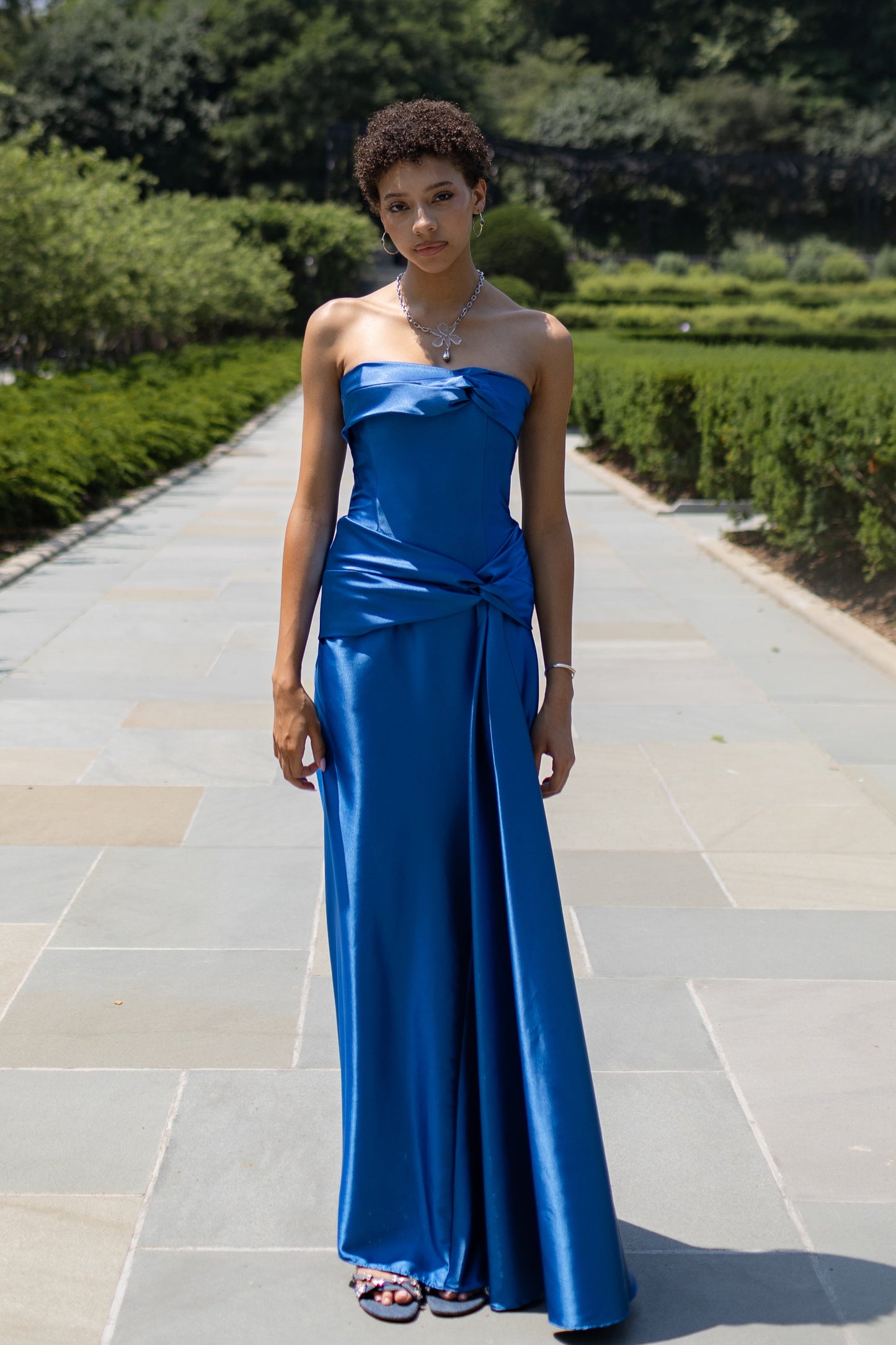 Cobalt Blue Gown