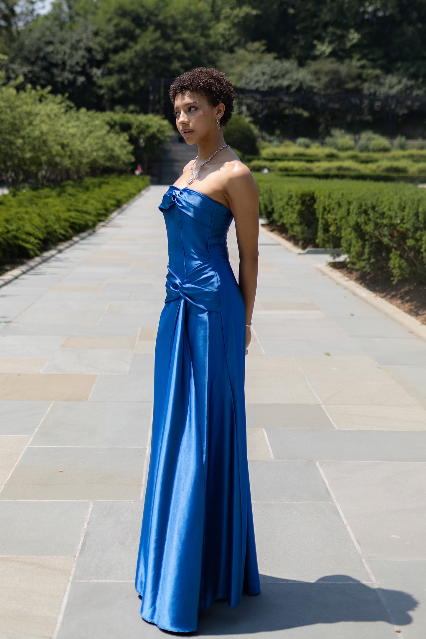 Cobalt Blue Gown