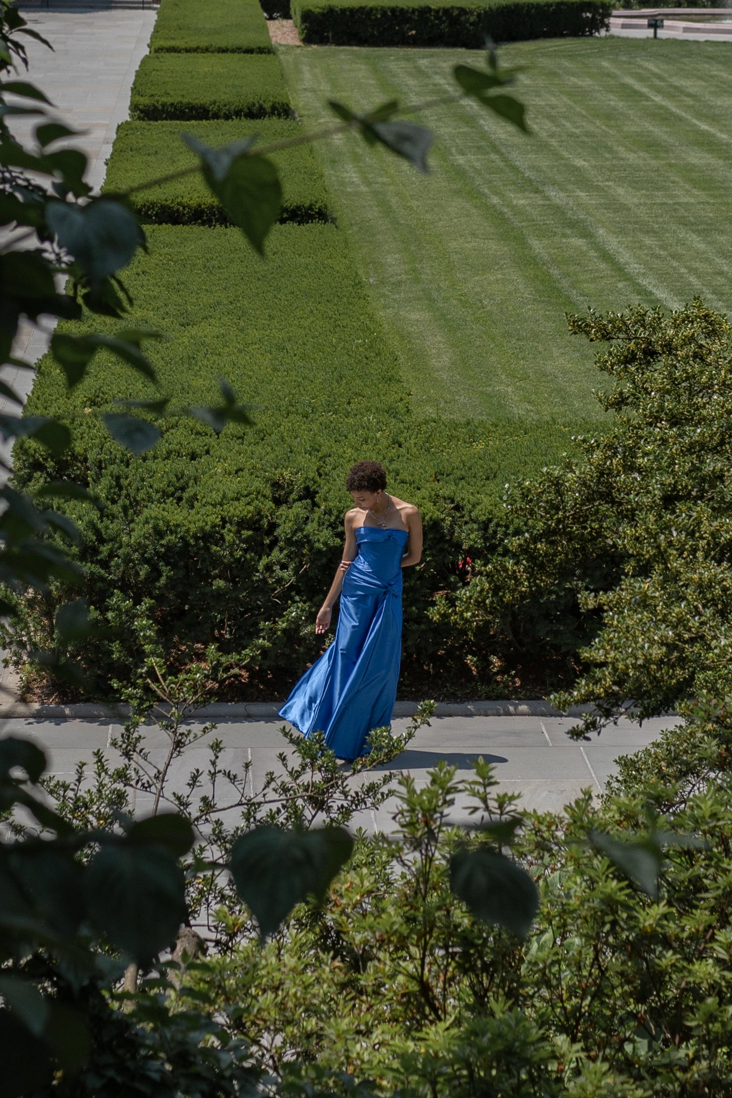 Cobalt Blue Gown